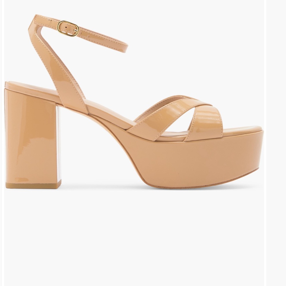 NWT Stuart weitzman platform sandal size 8.5